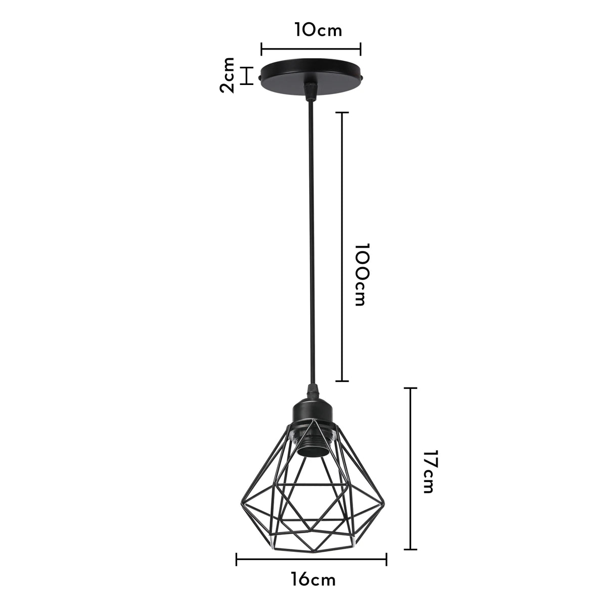 Rustic industrial vintage metal flush mount ceiling light for creative interiors - vue 17 sur 20