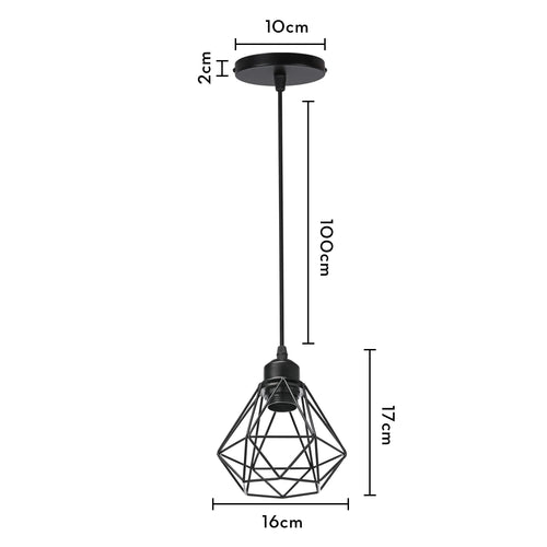 Rustic industrial vintage metal flush mount ceiling light for creative interiors - vue 17 sur 20