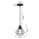 Modern pendant with LED heads for contemporary interiors