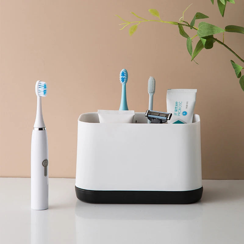 Multipurpose organiser for toothbrushes and bathroom accessories - vue 3 sur 8