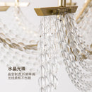 Modern luxury decorative crystal LED wall light