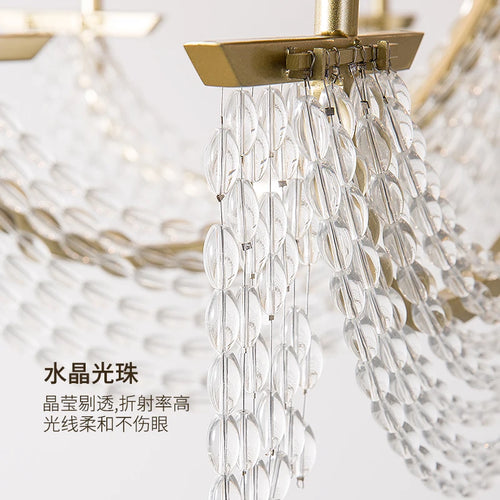 Modern luxury decorative crystal LED wall light - vue 8 sur 8