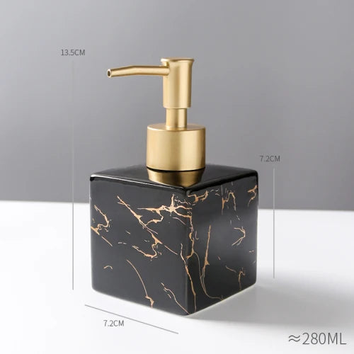 ceramic bottle for disinfectant and shower gel - vue 25 sur 26