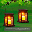Solar LED lantern for festive outdoor garden decoration