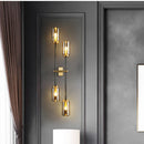 Copper wall light for elegant indoor lighting