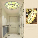 Mediterranean bohemian Tiffany stained glass chandelier for interior decor