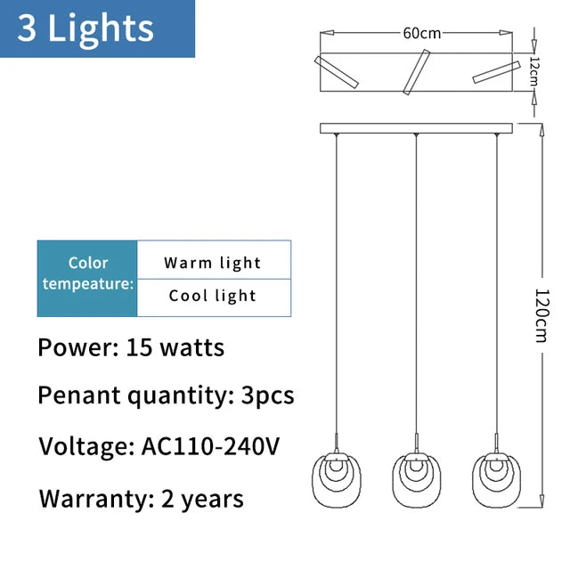 Modern crystal pendant light for decorative indoor lighting - vue 13 sur 20