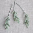 Artificial wheat stalk with decorative fruit branches