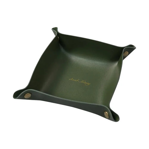 Nordic leather storage box for desk and jewelry - vue 13 sur 19