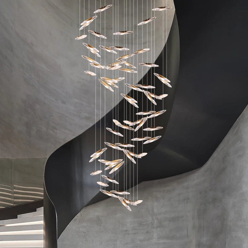 Luxury crystal chandelier for modern hotel and villa