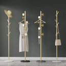modern and sturdy freestanding stand for clothing and accessories