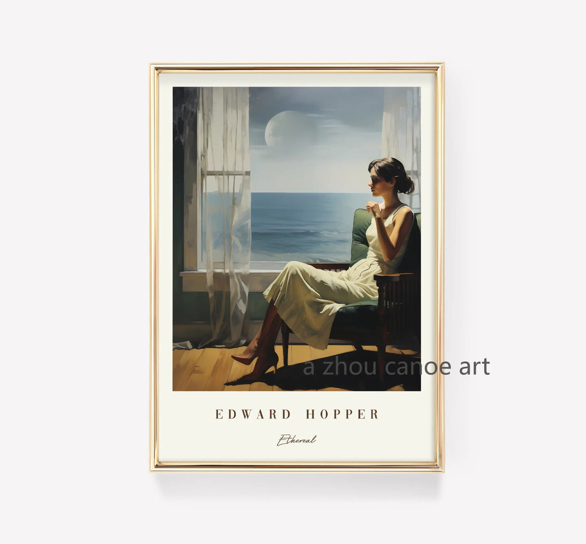 Edward Hopper Art Library Posters Modern Art Wall Decor