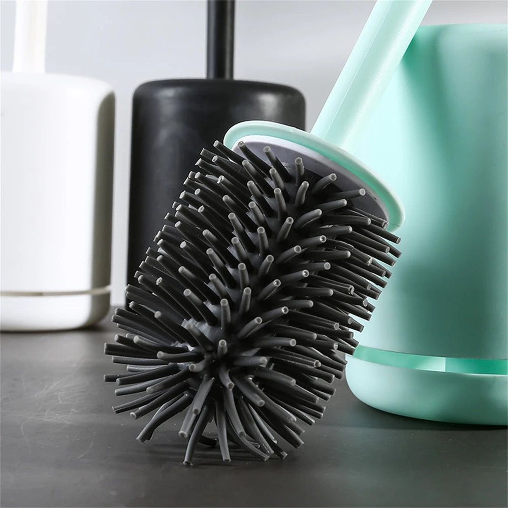 Lightweight luxury toilet brush for effective cleaning - vue 7 sur 8