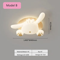 Modern animal children's chandelier shaped like a bear with claw