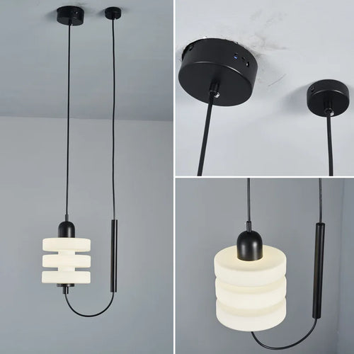 Nordic glass chandelier for modern interior decoration - vue 7 sur 7