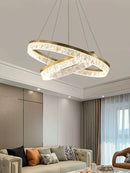 Modern circular ring chandelier for interior decoration