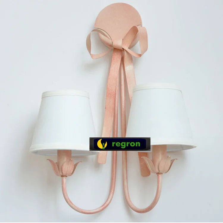 Modern LED wall light for children's bedroom
