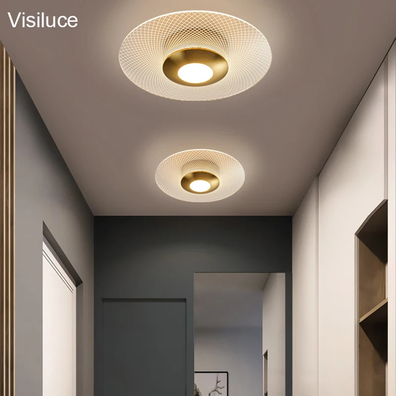 Modern recessed LED flush mount ceiling light for stylish home decor