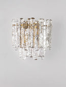 Modern crystal wall light for vintage interiors