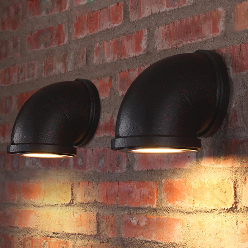Loft retro wall lamp iron for bar, club, pub, cafe