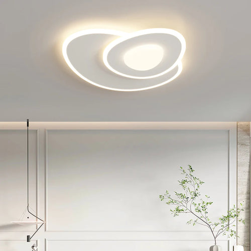 Modern minimalist cobblestone chandelier ceiling light set - vue 5 sur 10