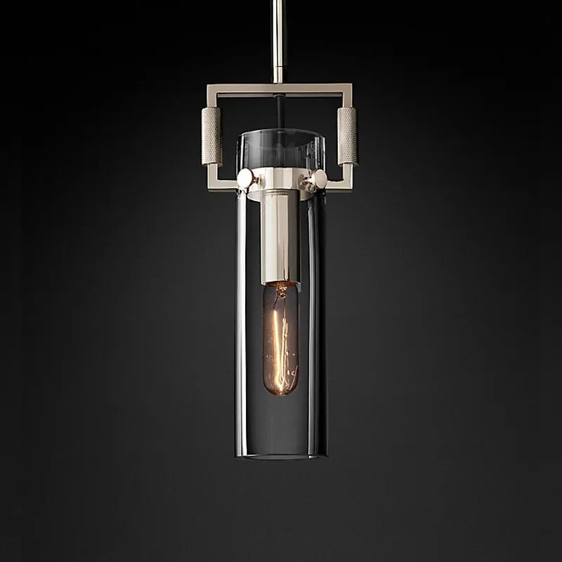 suspension en verre rétro américain style luxe décoratif - vue 10 sur 18