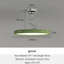 Modern minimalist Nordic aluminium chandelier with LED lights