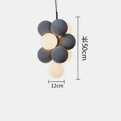 Creative velvet chandelier for premium lighting