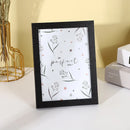 Modern wooden photo frame for interior decoration