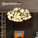 Modern ring chandelier with luxury suspended lighting decor