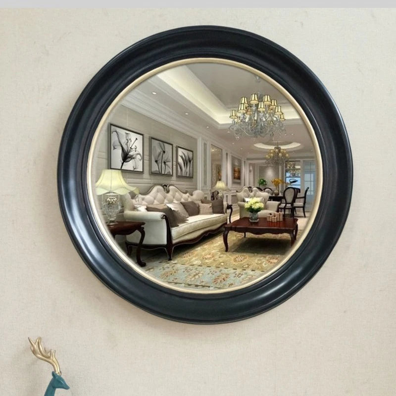 vintage aesthetic round decorative mirrors for home