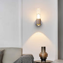 Transparent acrylic modern wall light for interiors