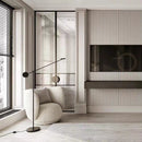 Minimalist rotatable LED floor lamp 3000/4000K