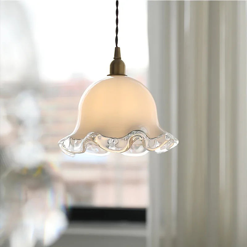 Glass designer chandelier for restaurants, bars and modern spaces - vue 2 sur 6