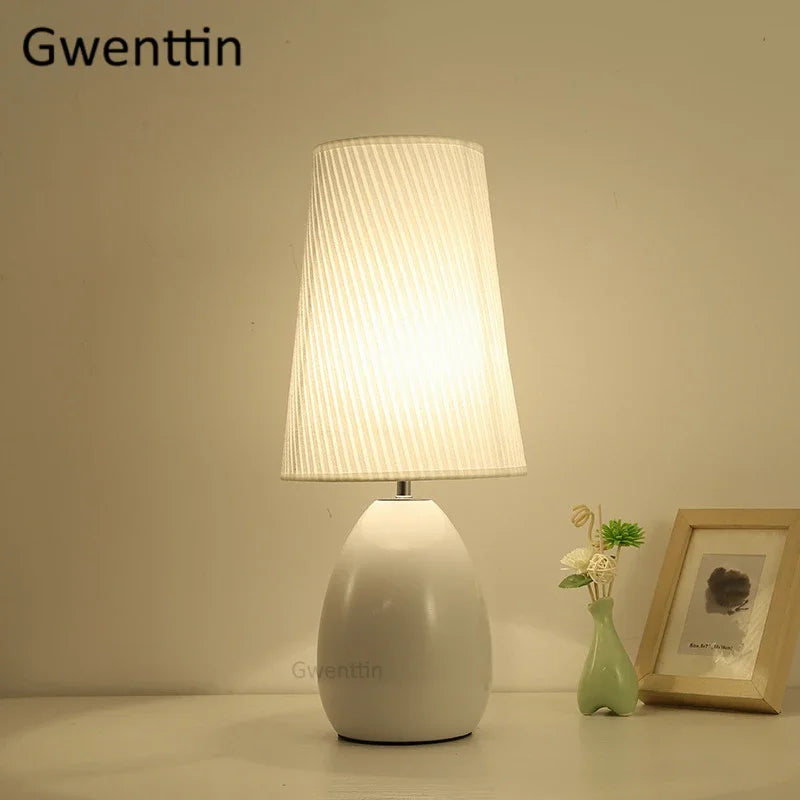 Modern table lamp for Nordic decor and interior design