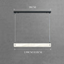 Imitation marble pendant light ideal for bar or restaurant