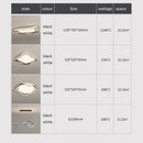 Modern LED ceiling light with remote control