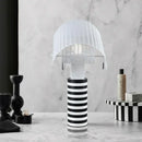 Nordic design zebra stripe road sign pendant light for creative decor