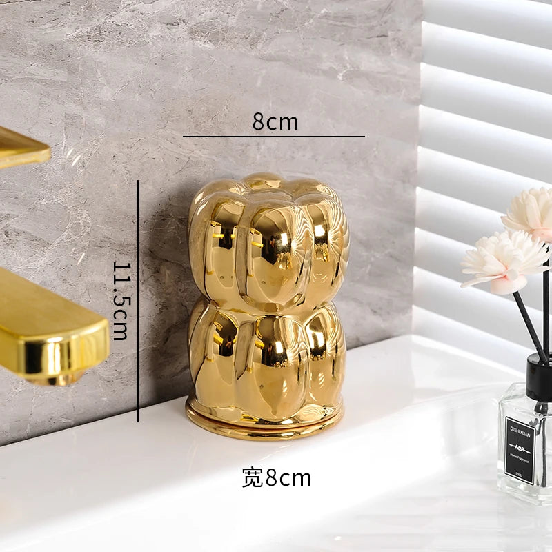 luxury decoration creative bathroom accessories - vue 11 sur 22