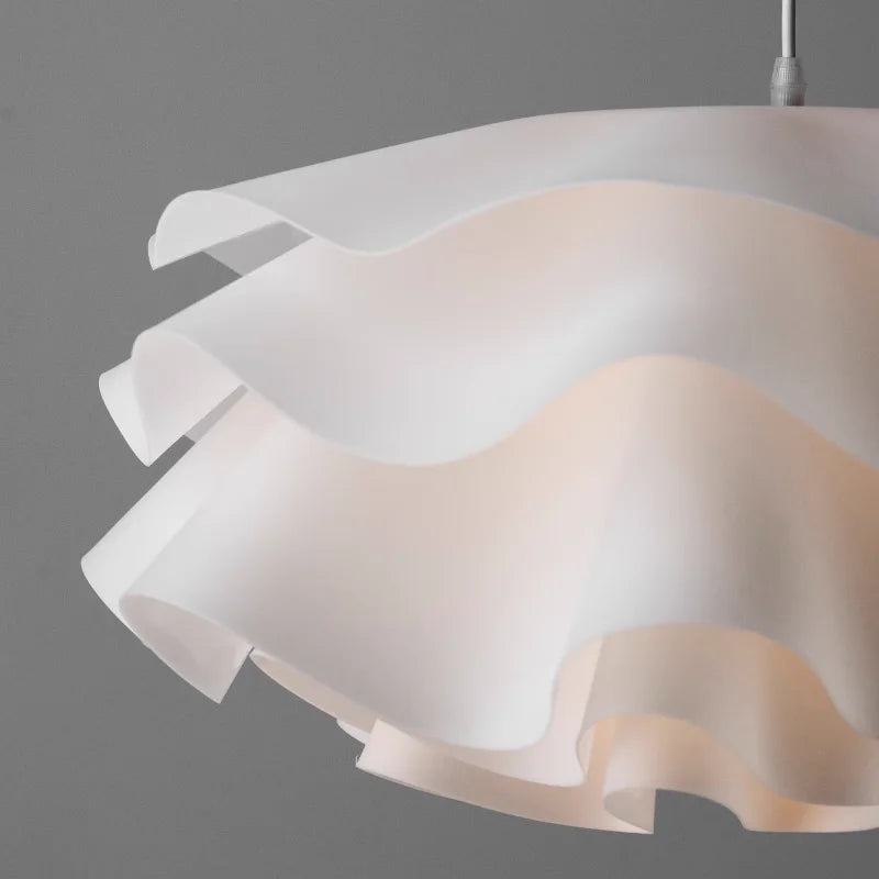 Nordic flower chandelier for decorative indoor lighting - vue 4 sur 8