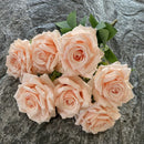 Decorative artificial rose bouquet for events and venues