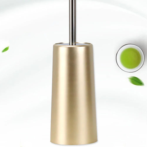 Stainless steel toilet brush and holder for bathroom - vue 4 sur 6