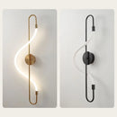 Decorative LED musical note wall light