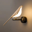 Led chandelier bird art loft original design decoration