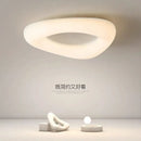 modern cloud-shaped LED ceiling light with remote control
