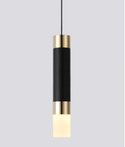 Nordic crystal LED pendant light with double light sources