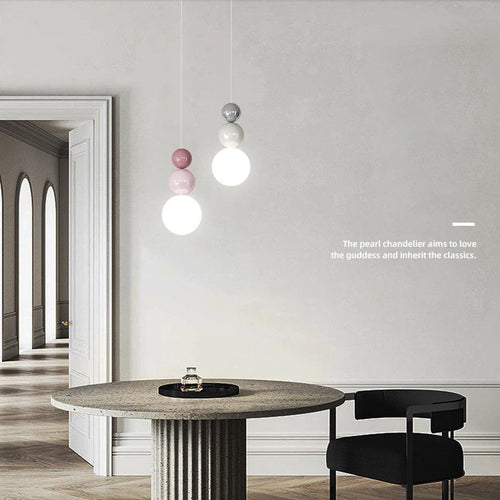 Modern Nordic LED pendant lamp indoor decorative light - vue 4 sur 14