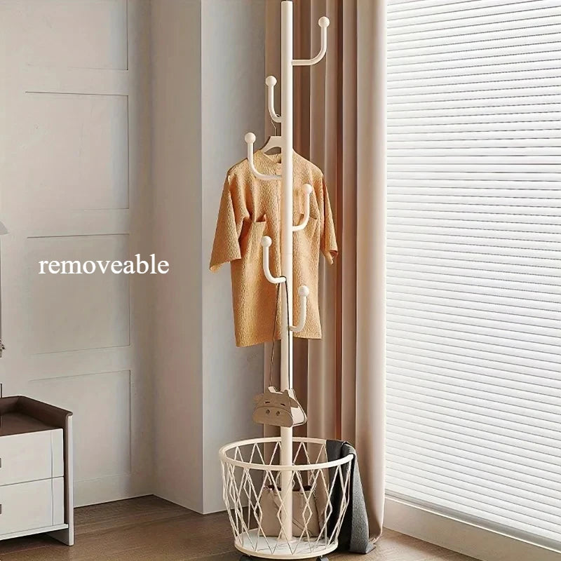 modern nordic minimalist metal floor coat racks