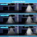 Outdoor solar lights with motion sensor and dummy camera