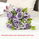 Artificial peony bouquet for weddings and festive decor